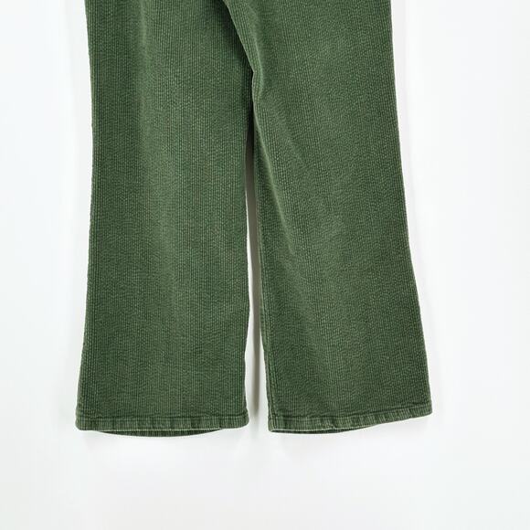 Modcloth Womens Corduroy Pants 14/32 High Rise Wide Leg Retro Boho Indie 90s - Picture 6 of 9